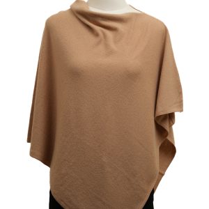 Poncho cashmere 100% artigianale italiano