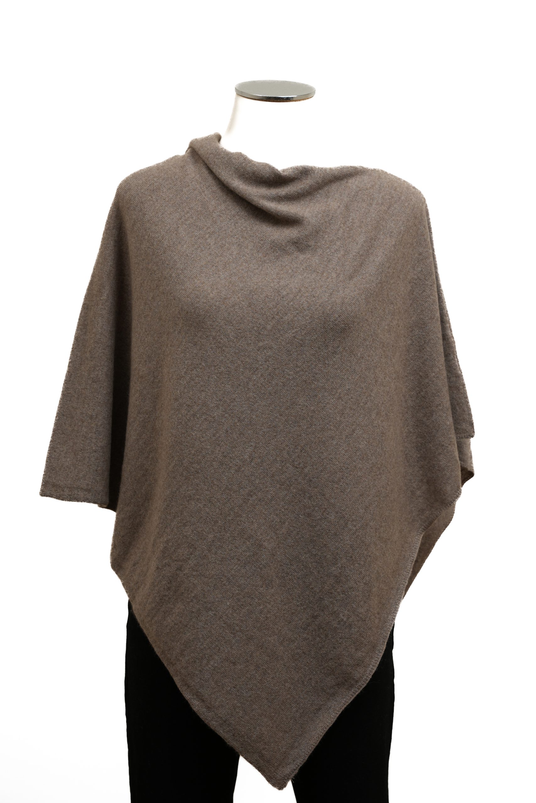 Poncho cashmere 100% artigianale italiano