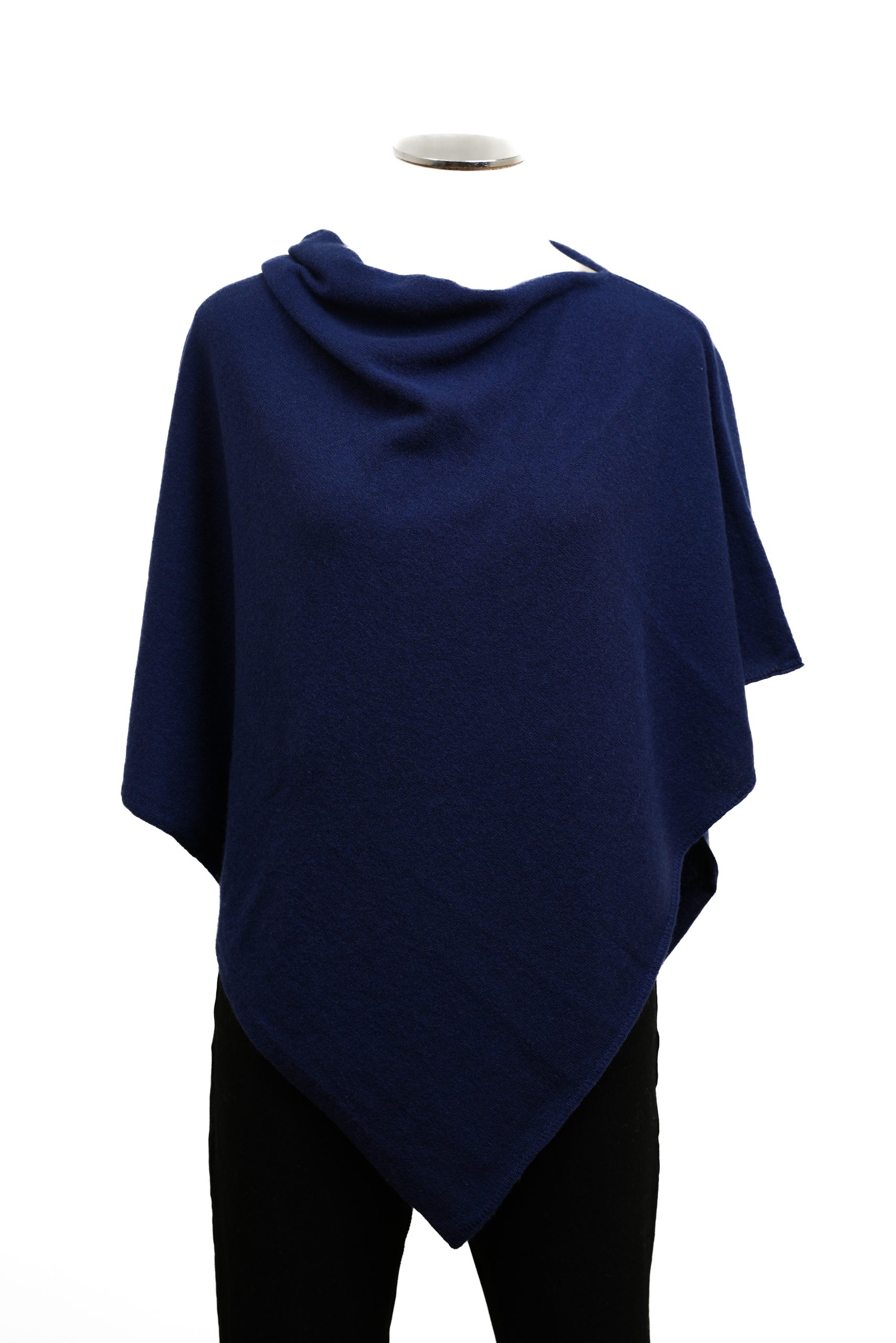 Poncho cashmere 100% artigianale italiano