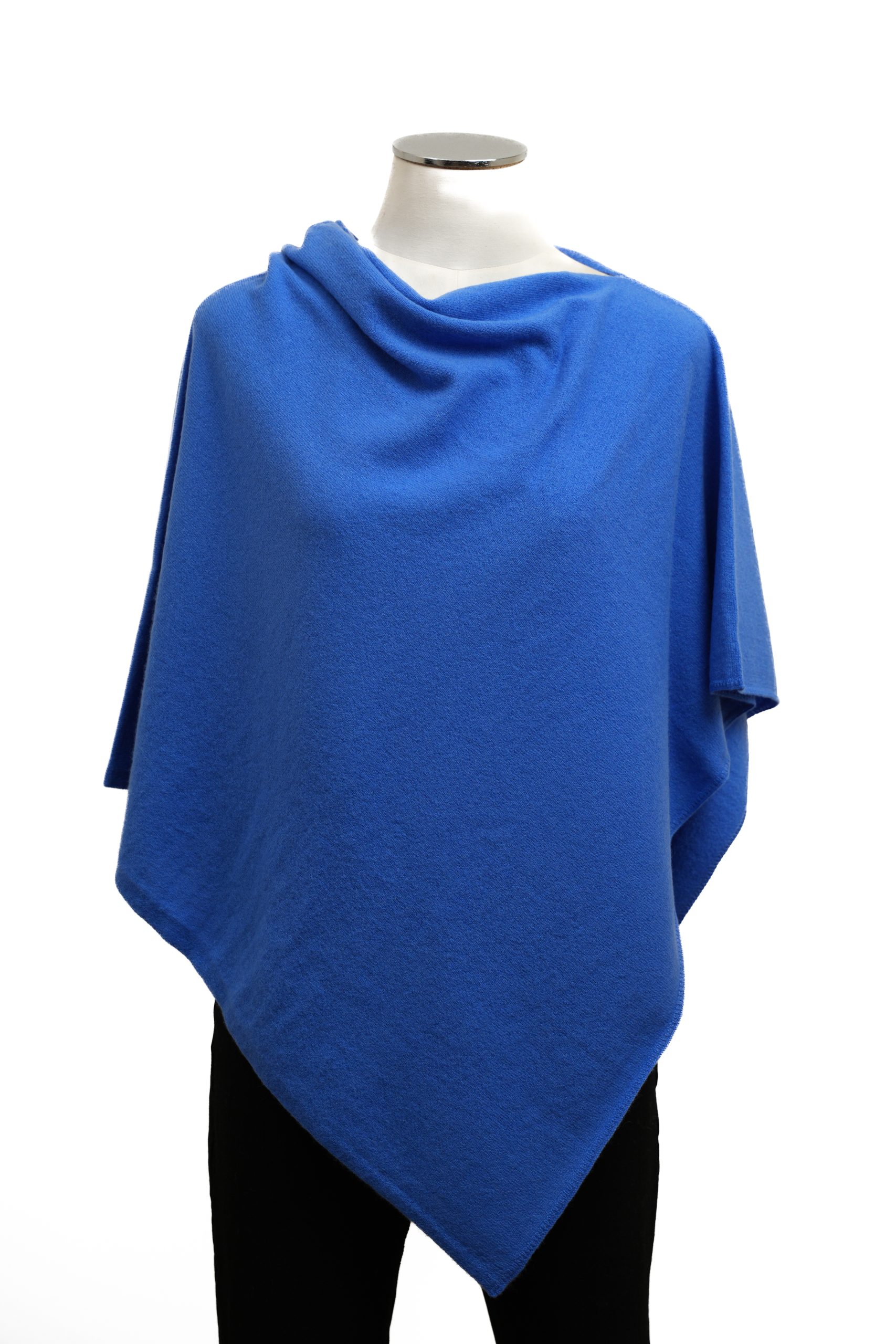 Poncho cashmere 100% artigianale italiano