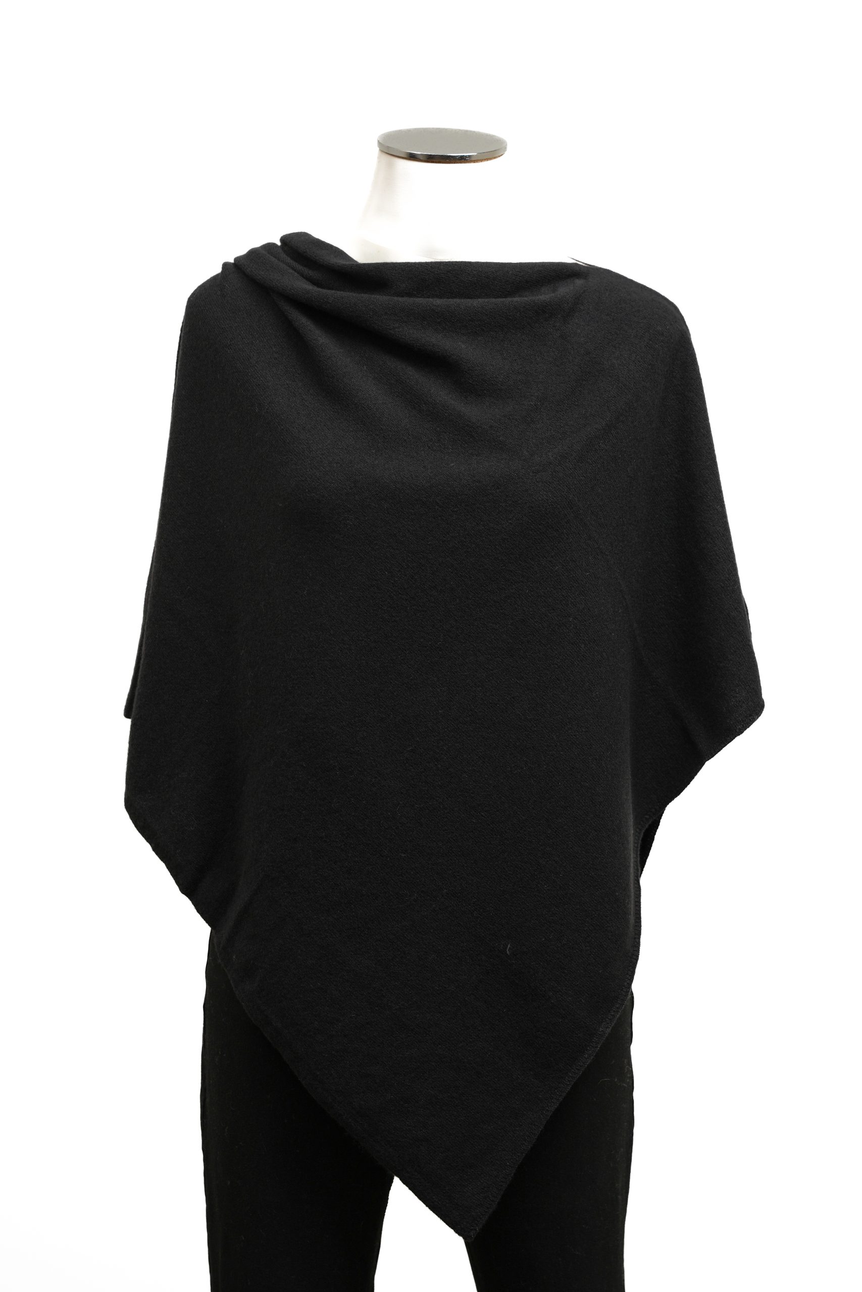 Poncho cashmere 100% artigianale italiano