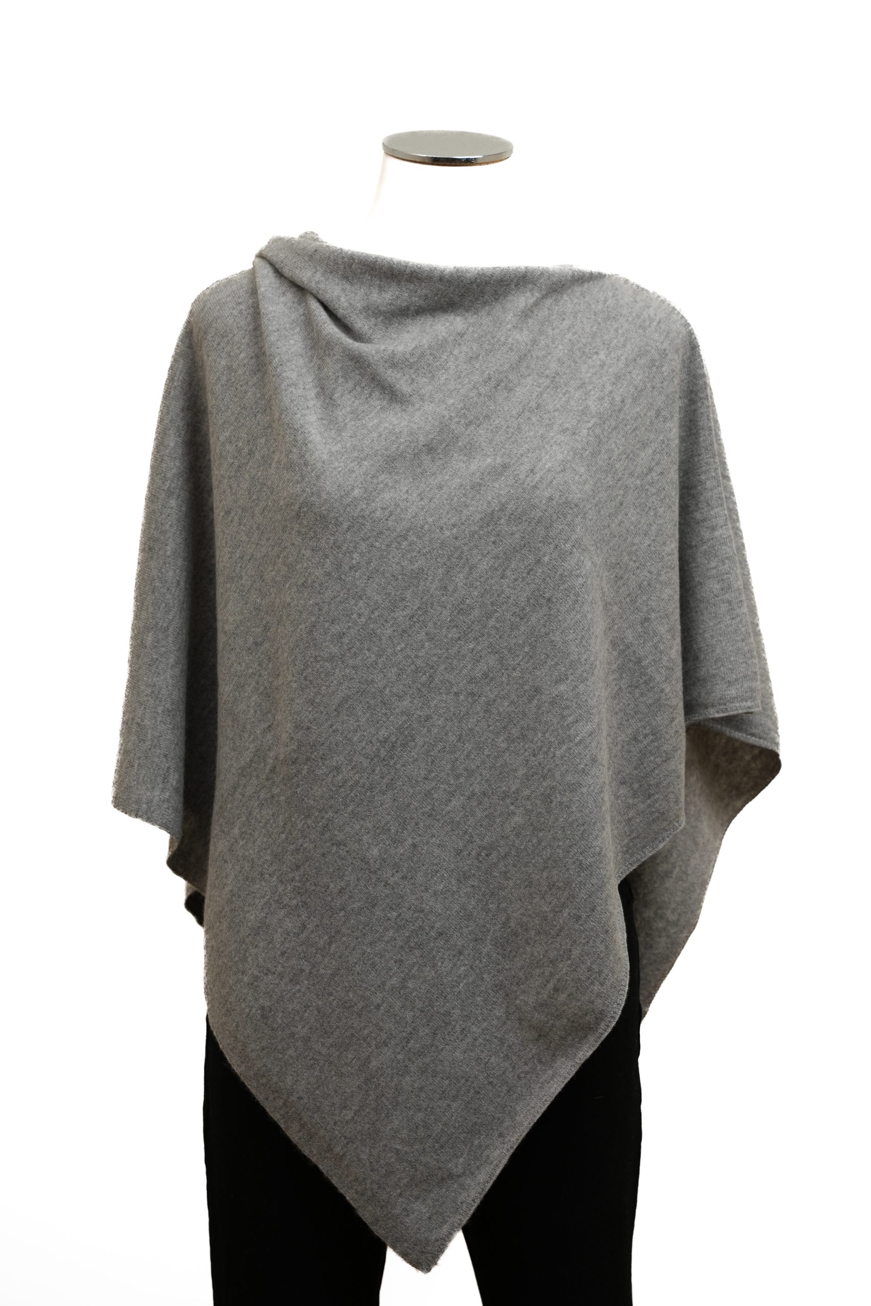 Poncho cashmere 100% artigianale italiano