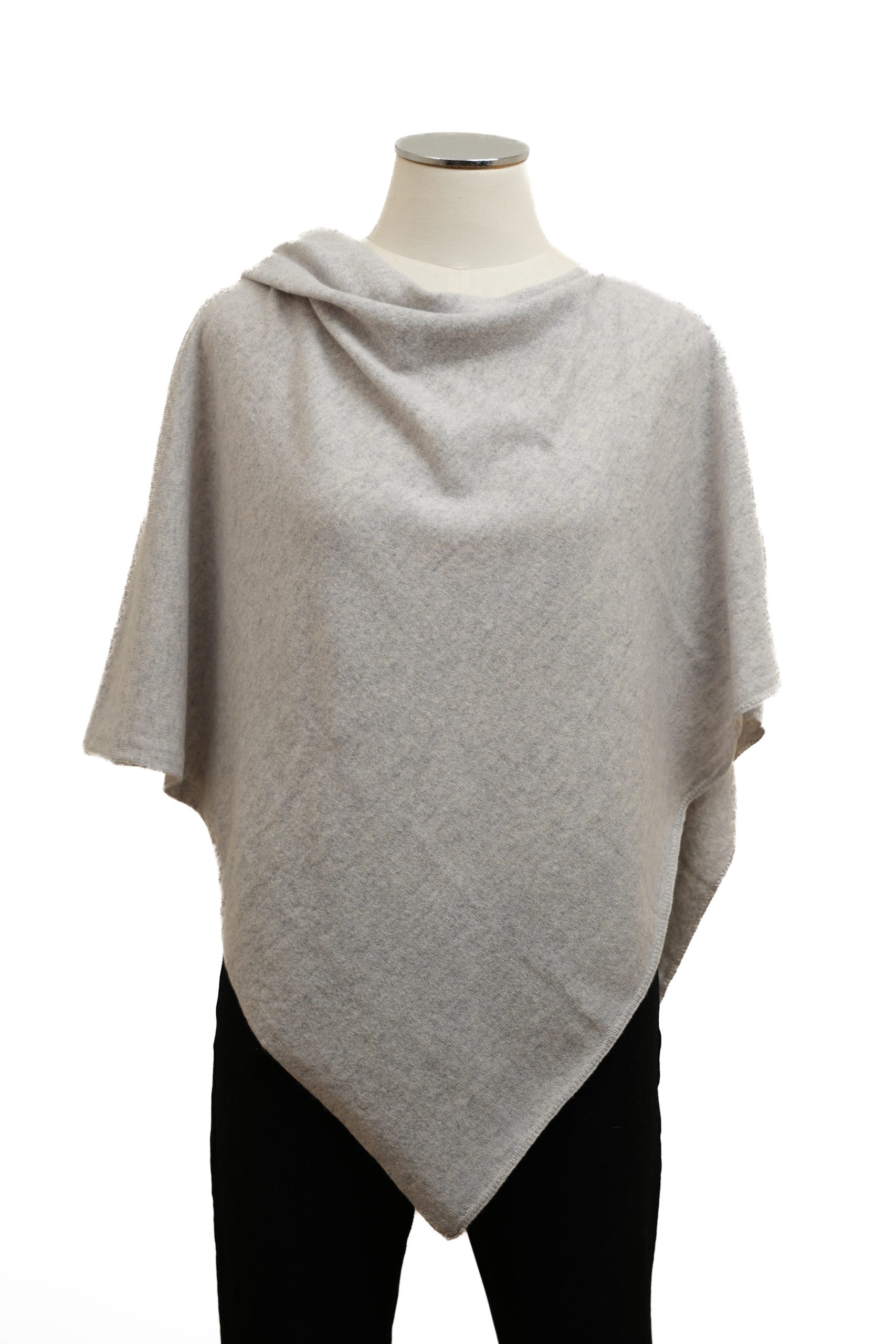 Poncho cashmere 100% artigianale italiano