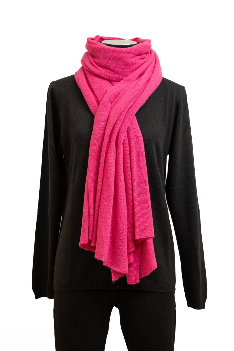 Sciarpa cashmere 100% artigianale italiano