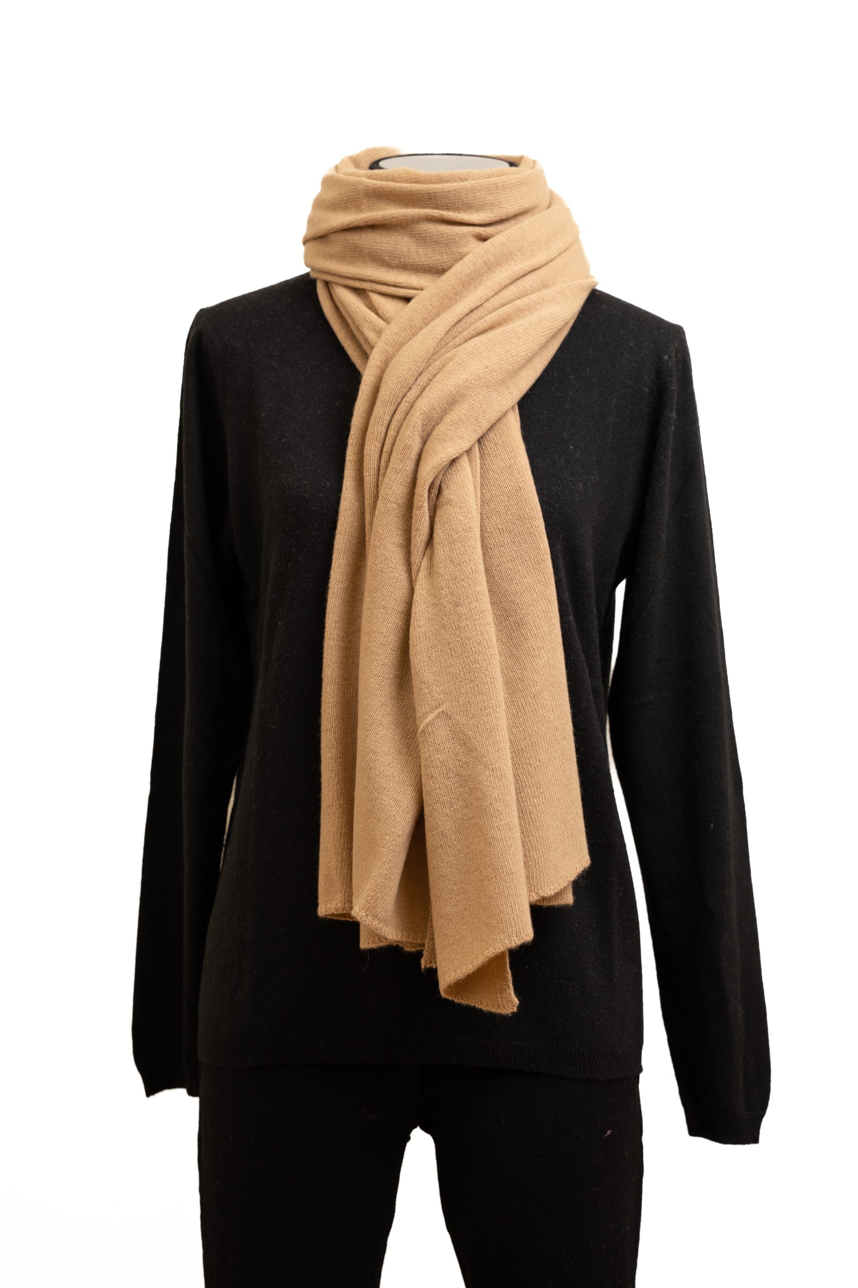 Sciarpa cashmere 100% artigianale italiano