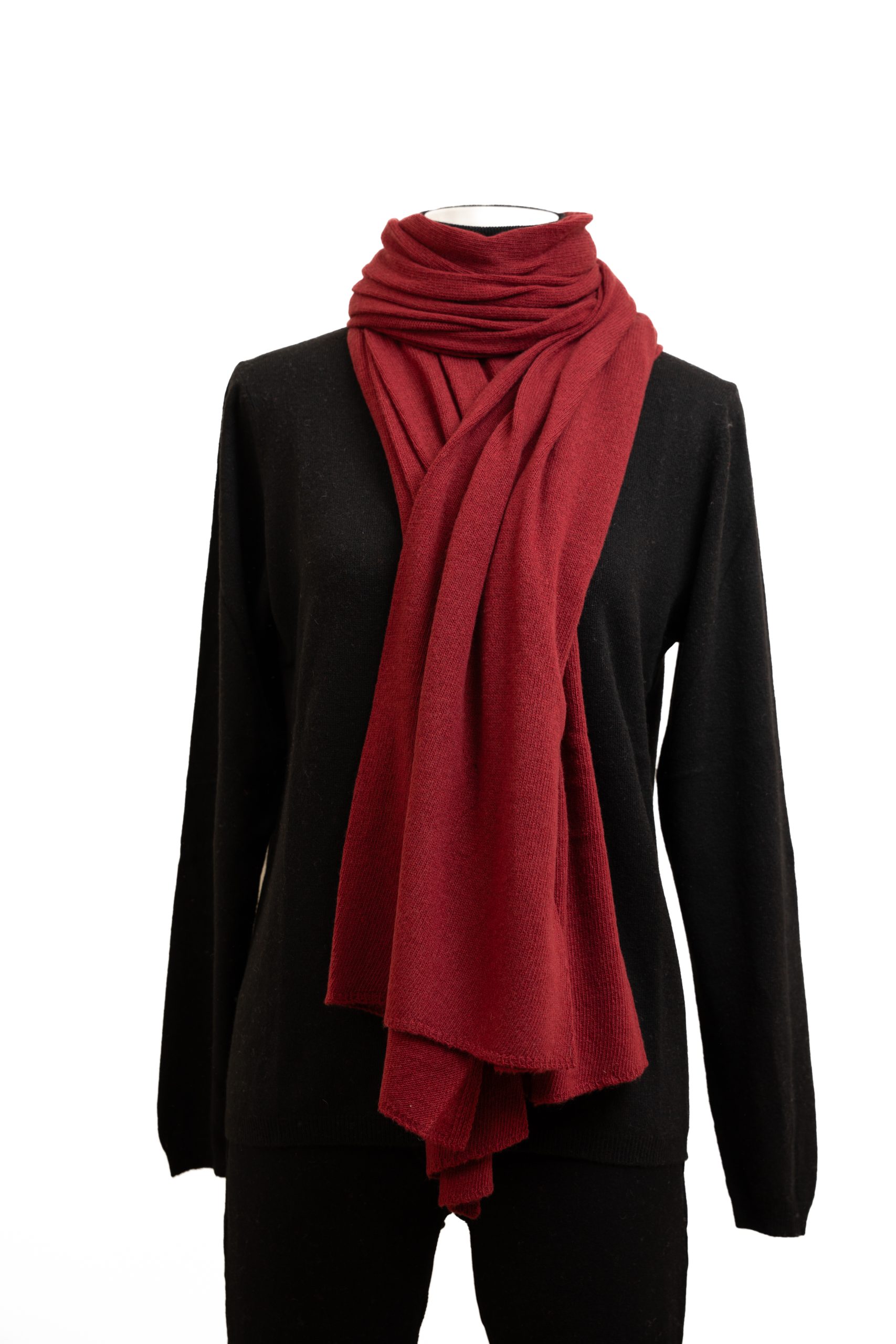 Sciarpa cashmere 100% artigianale italiano