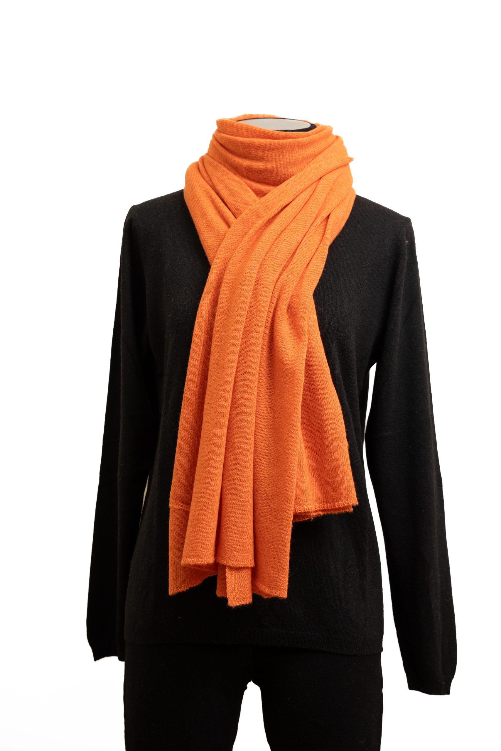 Sciarpa cashmere 100% artigianale italiano