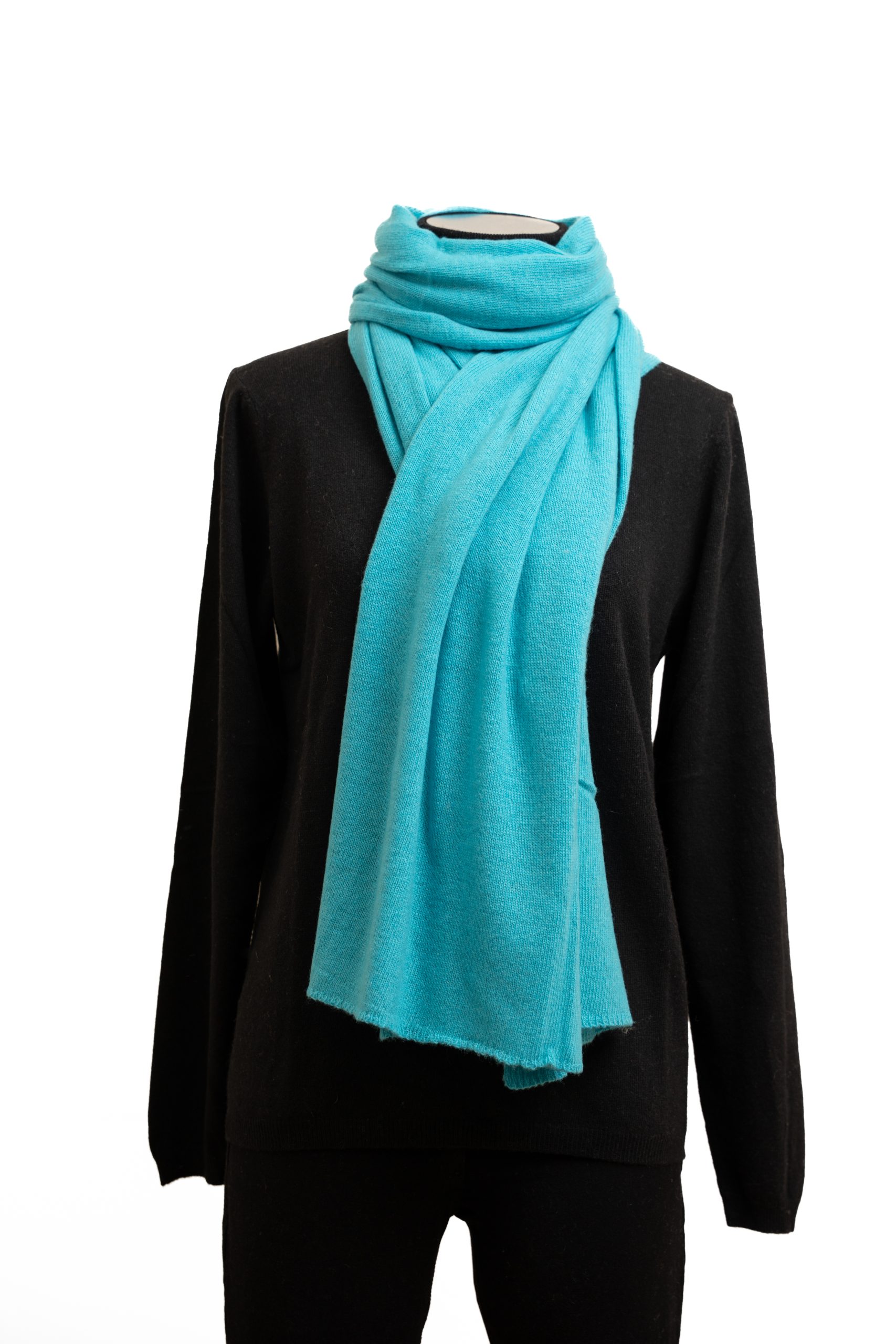 Sciarpa cashmere 100% artigianale italiano