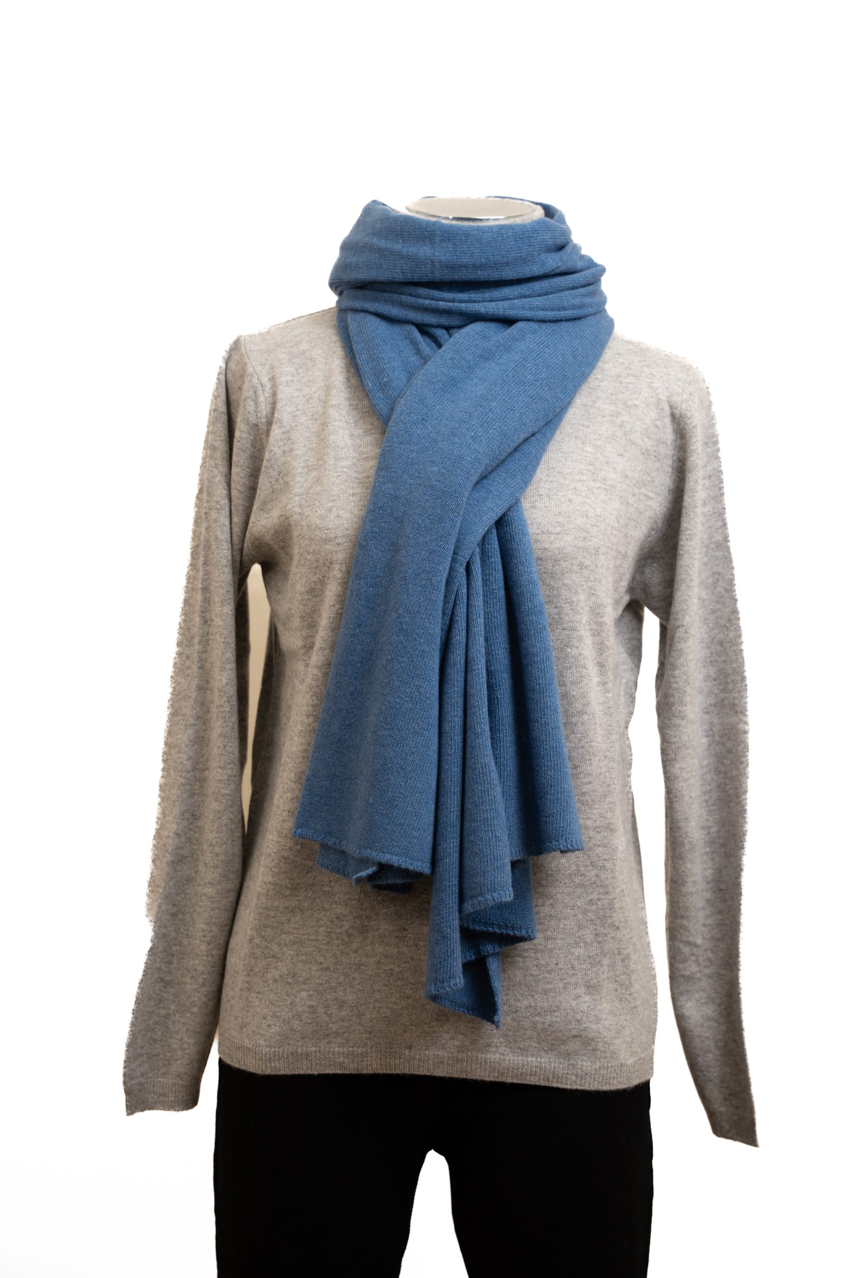 Sciarpa cashmere 100% artigianale italiano