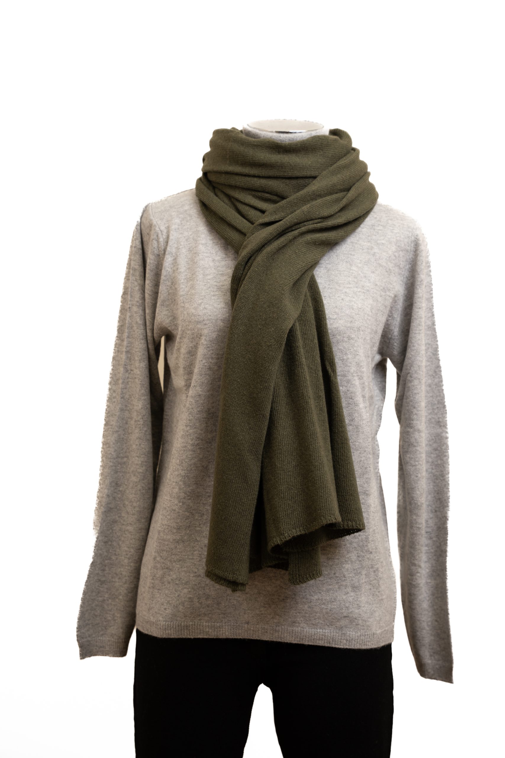 Sciarpa cashmere 100% artigianale italiano