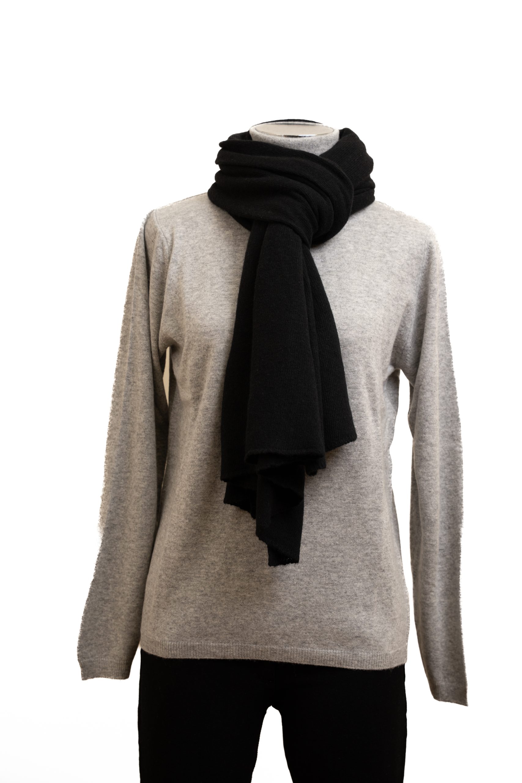 Sciarpa cashmere 100% artigianale italiano