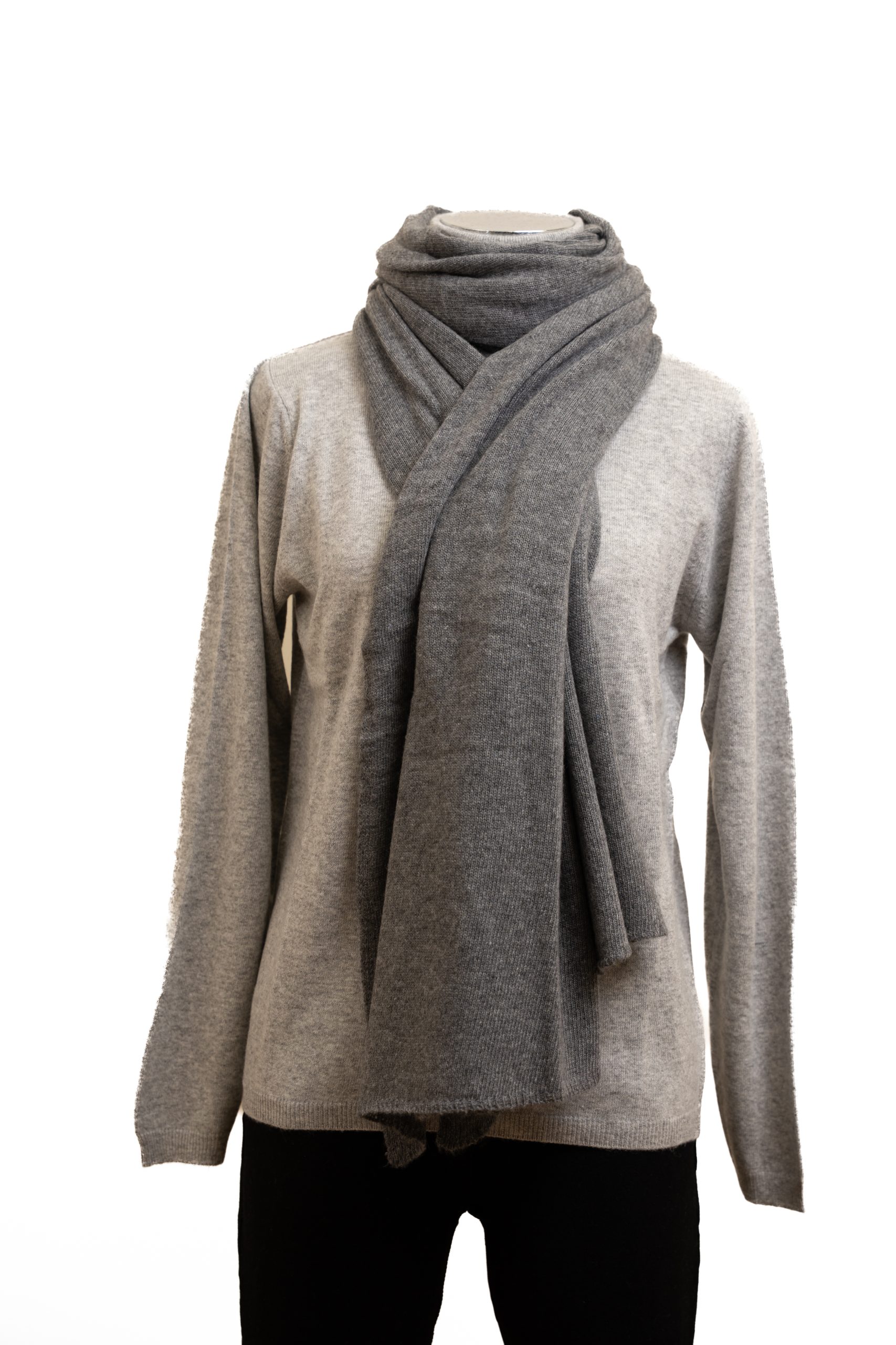 Sciarpa cashmere 100% artigianale italiano