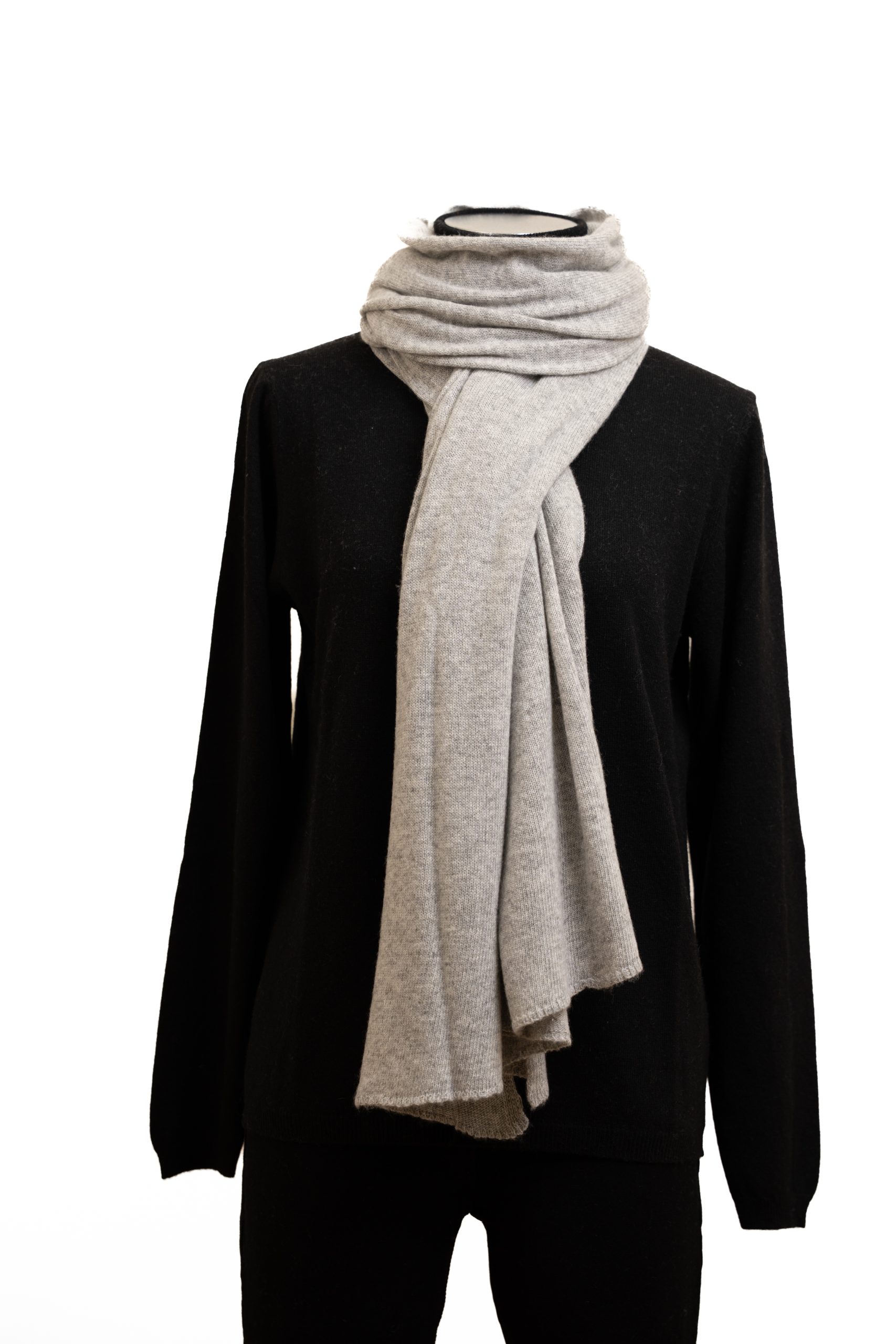 Sciarpa cashmere 100% artigianale italiano