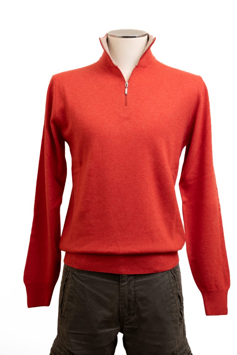 Maglia cashmere uomo fatta a mano toscana