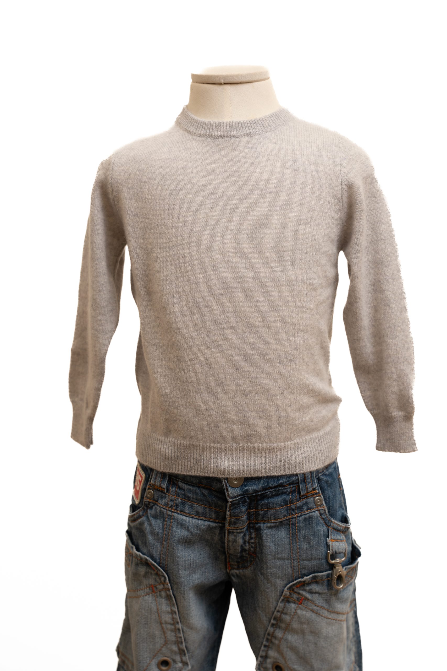 Maglia cashmere bambino fatta a mano toscana