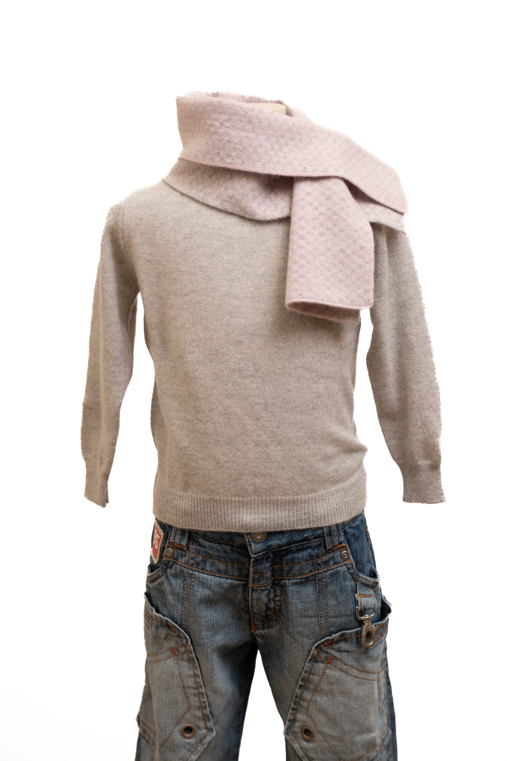 Maglia cashmere bambino fatta a mano toscana