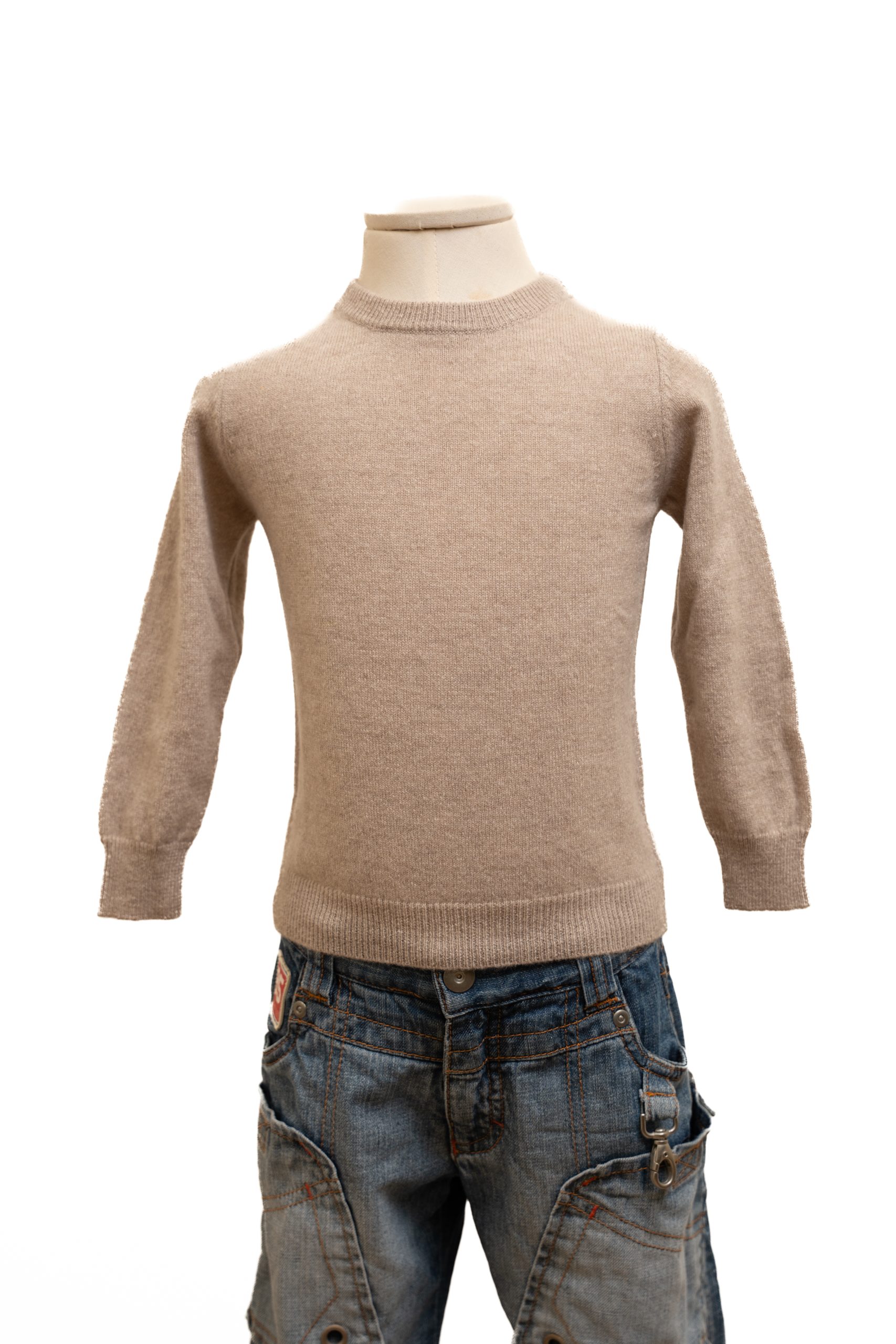 Maglia cashmere bambino fatta a mano toscana