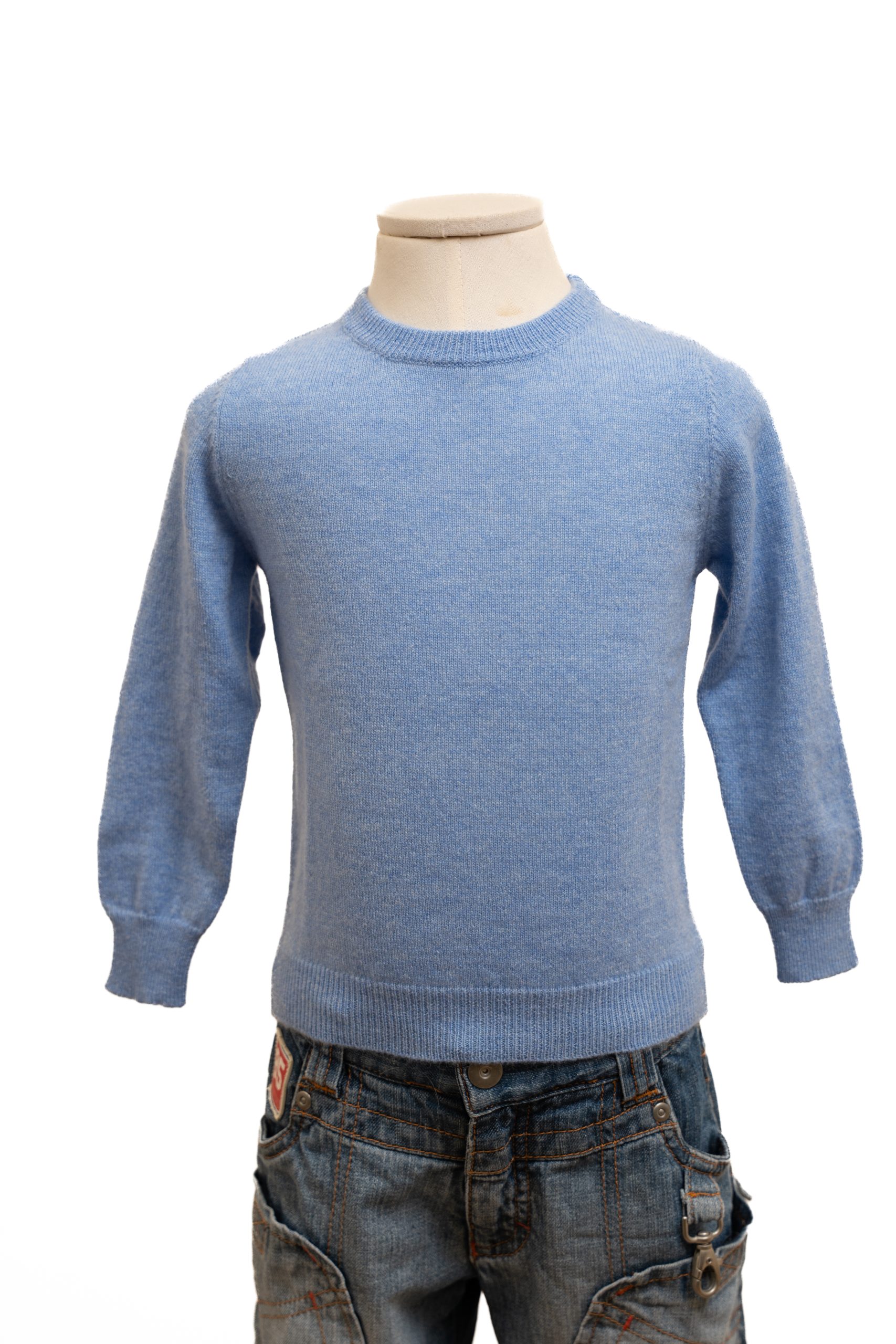 Maglia cashmere bambino fatta a mano toscana